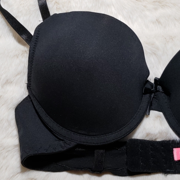Black padded under wire bra - Picture 2 of 4